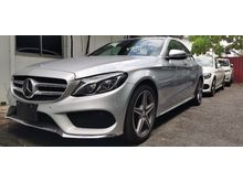 2016 Mercedes-Benz C200 2.0 AMG Sedan / HUD / POWER BOOT / READY STOCK OFFER