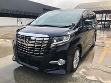 2016 Toyota Alphard 2.5 G SA MPV