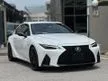 Recon 2021 Lexus IS300 2.0 F Sport Mode Black Full Spec Low Mileage, With 360 Surround Camera, BSM, Sunroof - Cars for sale