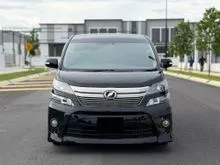 2016 Reg Toyota Vellfire 2.4 Power Door Push Start Memory Electric Seat Facelift One Owner Only Good Condition Fabric Seat