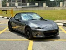 2023 Mazda MX-5 S Special Package 1.5, Soft Top Convertible, Apple Car Play, Reverse Camera, Grade 5A, Ori 7k Mileage, Free 6 Year Warranty