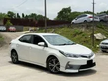 2018 Toyota Corolla Altis 1.8 G AUTO Sedan/ ORIGINAL PEARL WHITE/ REBATE 1K PETROL/ FREE WARRANTY/ SMOOTH ENGINE DAN GEARBOX/ FREE CAR WASH DETAILING