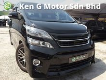 2012 Toyota Vellfire 2.4 Z MPV LEATHER SEAT POWER DOOR