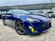 2015/20 Toyota 86 2.0 Coupe ** CAREFUL OWNER.. FSR n ORI LOW MLG.. 44K KM ONLY.. ACCIDENT n FLOOD FREE.. WEEKEND USE ONLY.. SEE TO BELIEVE.. VALUE BUY