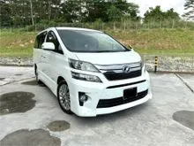 2014 Toyota Vellfire 2.4 Golden Eye MPV