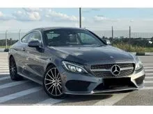 2017 Mercedes-Benz C300 2.0 AMG Line Premium Plus Coupe LOW MILEAGE FREE WARRANTY