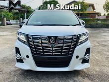 2016 Toyota Alphard 2.5 SC SUNROOF 6K MILEAGE ONLY 5 YRS TOYOTA WARRANTY