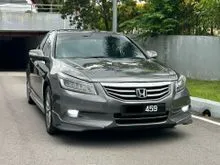 2012 Honda Accord 2.4 VTi-L FACELIFT-L/SEAT-P/SEAT-ANDROID W/ RVS CAMERA-1 OWNER-T/TOP COND-CASH/LOAN