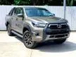 Used UNDER WARRANTY 32K MILEAGE 2022 Toyota Hilux 2.8 Rogue Pickup Truck FULL SERVICE RECORD NO HIDDEN CHARGES