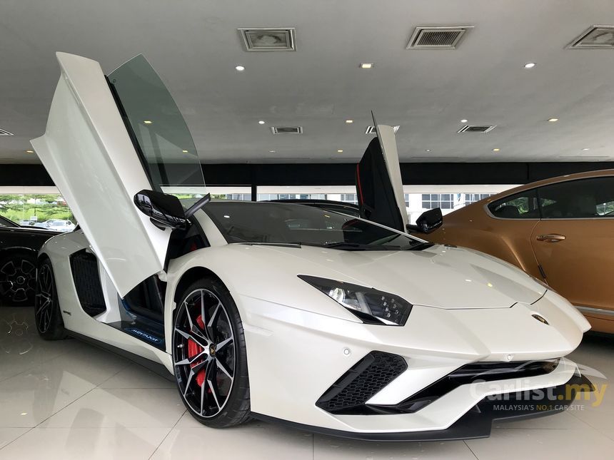 Lamborghini Aventador 2017 S 6 5 In Selangor Automatic Coupe White 2017 Lamborghini Aventador S Coupe