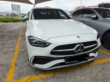 PRE OWNED Mercedes-Benz C200 1.5 AMG LINE YEAR 2025 register 2025 WARRANTY UNTIL 2029 RM258,000