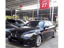 2008 BMW 525 i 2.5 (A) M-SPORT/ i- DRIVE /TIP TOP /1 OWNER /LEATHER SEAT BLACK