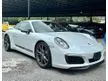 Recon 2018 Porsche 911 3.0 Carrera T Coupe Japan Spec, Red Seat Belts, PDLS Plus, Sport Chrono In White Speedometer