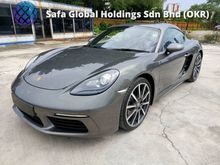 2016 Porsche 718 2.0 Cayman Coupe PDK (MALAYSIA DAY SALES OFFER / CHEAPEST IN TOWN) SPORT CHRONO PACKAGE /PDLS /UNREG
