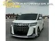 Used 2022 Toyota Alphard 2.5 G S C Package MPV ONE OWNER FULL SPEC SC PILOT SEAT POWER BOOT POWER DOOR WELL KEEP LIKE NEW BEST DEAL NEGO LET GO
