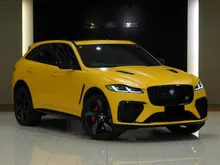 2024 UNREGISTER Jaguar F-Pace SVR 5.0L P550 4WD Special Matte Color 22AW Sunroof (Solent Yellow Metallic (Satin) (incoming) open for booking