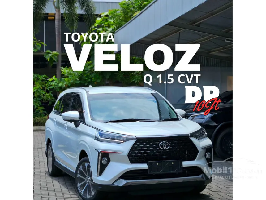 Jual Mobil Toyota Veloz 2023 Q 1.5 di DKI Jakarta Automatic Wagon Putih Rp 256.700.000
