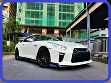 UNREGISTERED 2017 Nissan GT-R 3.8 V6 TWIN TURBO FACELIFT RECARO BLACK EDITION AKRAPOVIC SPORT EXHAUST RECARO BUCKET SEAT 6 POT R-MODE