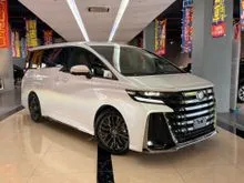 2023 Recond Toyota Vellfire 2.4 Z Premier MPV With Low Millage - Free 8 Years Warranty SAG