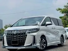 2021 Toyota Alphard 2.5 G SC MPV Facelift / Modellista Bodykit / Pilot Seat / 3 LED Headlamp / Blind Spot / Dim Mirror / Sunroof / Dual Power Door