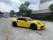 Recon Porsche 911 TURBO S 3.7 Full Spec (PDCC, RARE RACING YELLOW, Sport Chrono, Carbon Roof/, PDLS+, BOSE, Front Lifting System, PASM, Alcantara, COUPE)
