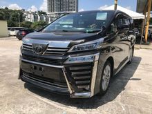 2018 Toyota Vellfire 2.5 ZA NEW FACELIFT FULL ALPINE JAPAN SPEC UNREGS