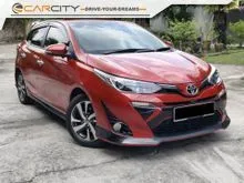 2021 Toyota Yaris 1.5 G Hatchback WARRANTY LOW MILEAGE LED DAYLIGHTS BSM 360 CAMERA ONE OWNER