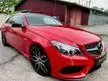 Used 2013/2015 Mercedes-Benz E250 2.0 AMG Sport Coupe/1 CAREFUL OWNER/2 ELECTRIC SEATS/MEMORY SEATS/KEYLESS ENTRE/PUSH START BUTTON/FULL LEATHER SEATS/R.V.CAMER - Cars for sale