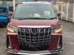 Recon ELS JBL 360CAM WINE RED 2021 Toyota Alphard 3.5 Executive Lounge S VVIP SEAT KEN012 273 4319 OFFER NEGO TILL GO - Cars for sale