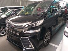 2016 Toyota Vellfire 2.5 ZG SUNROOF ALPINE MONITOR PRE CRASH UNREG16