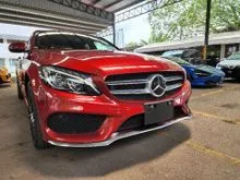 2017 Mercedes-Benz C250 2.0 AMG Sedan Japan Spec High Spec Genuine Mileage Unregistered