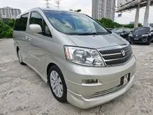 2004 Toyota Alphard 3.0 MS MPV 8 SEAT 5 SPEED ORI CONDITION