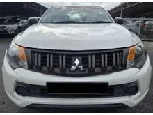 2018 Mitsubishi TRITON DOUBLE CAB 2.5 M QUEST KJ3TJNJTR 4x2 2WD (MT) (PICK UP) (GOOD CONDITION) WHITE SOLID 63,000KMS 5-MT