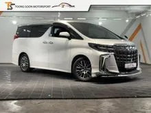 2018 Toyota Alphard 2.5 MPV FREE 3 YEARS WARRANTY/ ONE VIP OWNER