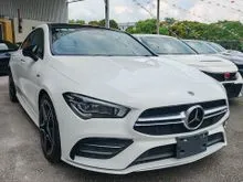 2021 Mercedes-Benz AMG CLA35 2.0 4MATIC Premium Plus Coupe/MERCEDES BENZ CLA35 AMG 2021 FULL SPEC BUCKET SEAT, HUD, 360 CAM, PANAROMIC ROOF, D