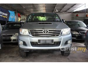 2012 Toyota Hilux 2.5 G Pickup Truck (M) USED CAR