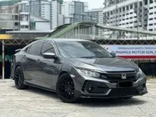 2020 Honda Civic 1.8 S Sedan AT FREE GIFT +WARRANTY + TINTED +TYPE -R + BODYKIT + SPORT RIM + CIVIC FC + FAST LOAN APPROVED+ 0 DEPO