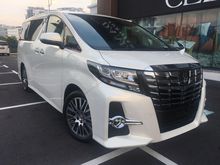 2016 Toyota Alphard 2.5 G S C Package MPV