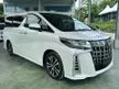 Recon 2019 Toyota Alphard 2.5 S C Package -5 YEARS WARRANTY - Cars for sale