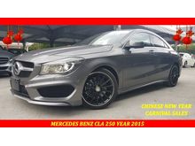 2015 Mercedes-Benz CLA250 2.0 AMG NFL ORI MILEAGE CHINESE NEW YEAR CLEARANCE AT RM199,000 NEGO