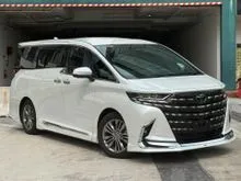*13K KM*5A GRADE* 2024 Toyota Alphard 2.5 Z Modellista Bodykit (A) READY STOCK *COME VIEW NOW*