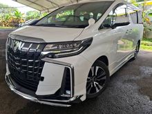 2019 Toyota Alphard 2.5 SC SUNROOF MODELLISTA UNREG ALPINE