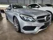 Recon MERCEDES BENZ C180 1.6L(T) COUPE AMG SPORT PLUS 2019 MID YEAR SALES HUD Paddle Shift Electronic Memory Seat Panoramic Roof Sport Mode Leather Seat