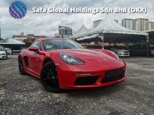 2017 Porsche CAYMAN 718 2.0 COUPE BASIC SPEC BOSE SOUND UNREG