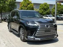 2023 Lexus LX 600 3.4 7 Seater SUV Japan Spec Unregistered High Spec Mark Levinson Cold Box Rear Entertainment Sun Roof 360 Surround Camera Modelista