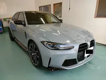 2021 BMW M3 3.0 Competition Sedan19 & 20 Alloy Wheels, Black Leather Interior, Carbon Roof, Harman Kardon, Auto Trunk, INCOMING STOCK