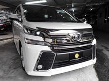 2016 Toyota Vellfire 2.5 Z A (0% Gst)