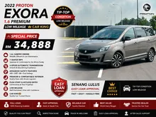2022 Proton Exora 1.6 Premium MPV Low Mileage Cun2 Condition Senang Lulus
