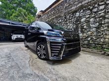 2018 Toyota Vellfire 2.5 ZG ALPINE SET