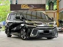 2015 Toyota Vellfire 2.5 ZA MPV low mil + sunroof